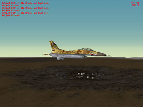 F16战斗机下载完整硬盘版(战机模拟小游戏)