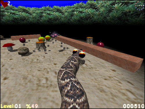 3d版贪吃蛇游戏)