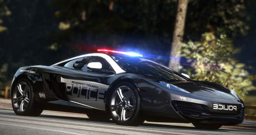 极品飞车14:热力追踪 最新超酷截图:警车秀