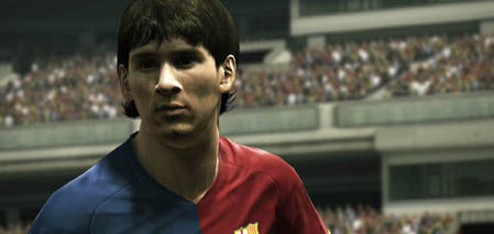 梅西出任实况足球2011封面