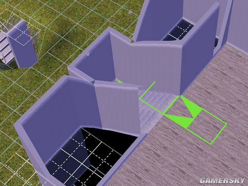 模拟人生3错层楼梯设计方案-跑跑车游戏网