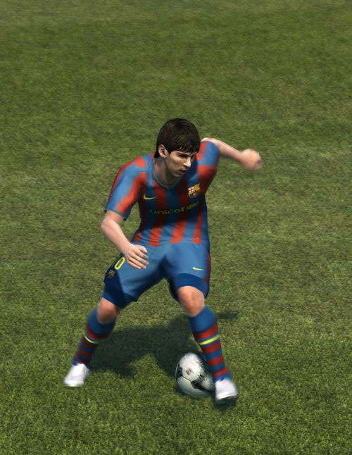 实况足球2011控球游戏载图